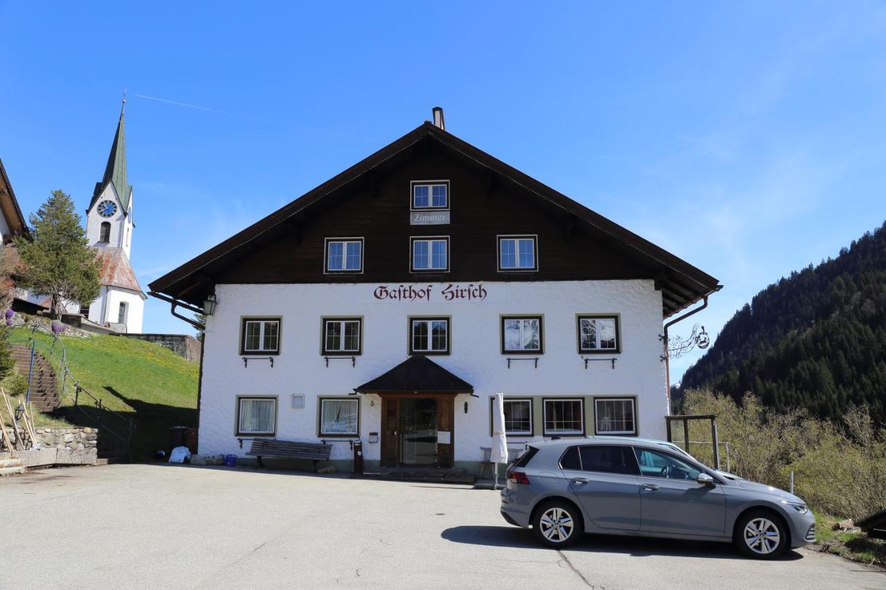 Gasthof Hirsch Hotel Hirschegg  Buitenkant foto